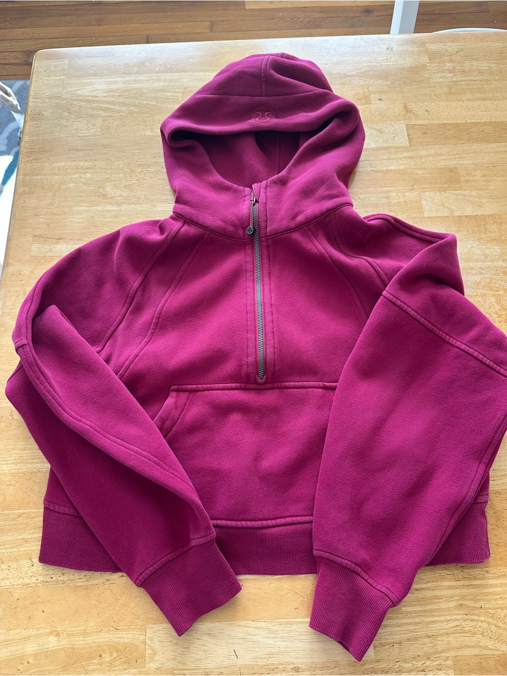 Lululemon half-zip scuba hoodie XS/S